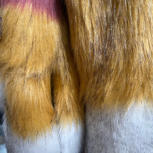 Zara Basic Faux Fur Jacket - Picture 6 of 6